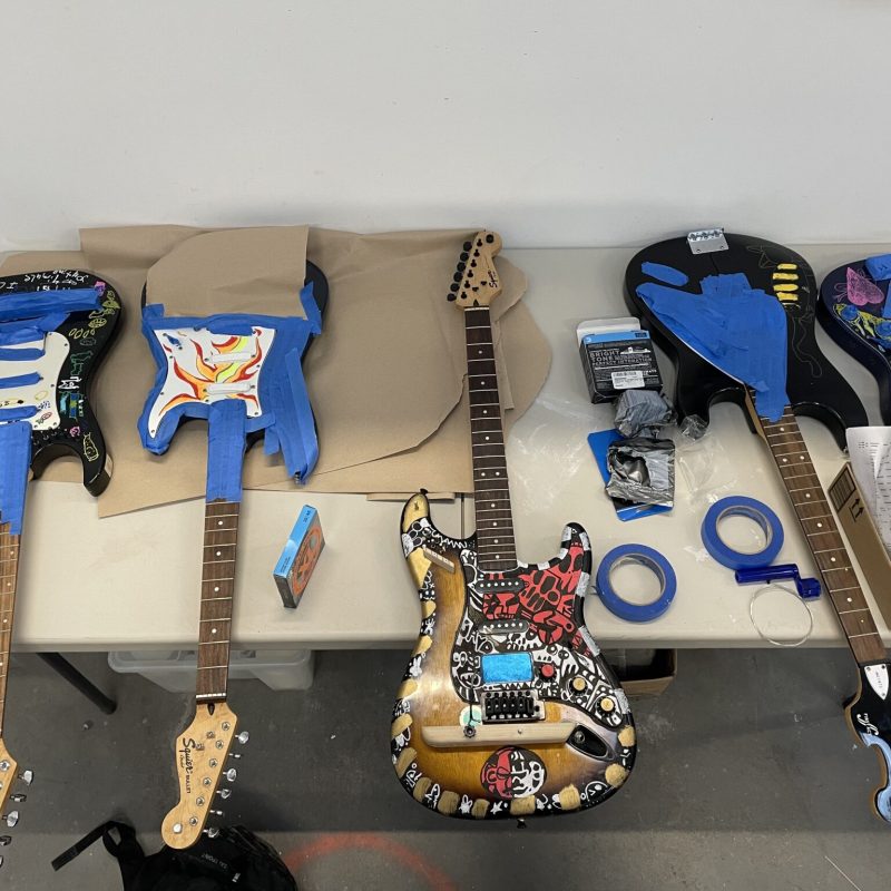 guitars in progress
